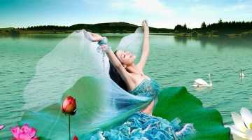 炫美经典自定义横轴翻转《多少柔情多少泪》翻页相册展示