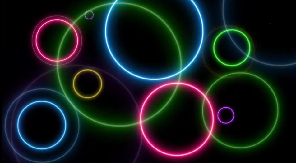 霓虹炫影几何图形-35款