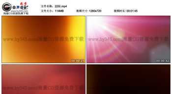 22款梦幻漏光装饰视频素材+5款光效转场视频素材