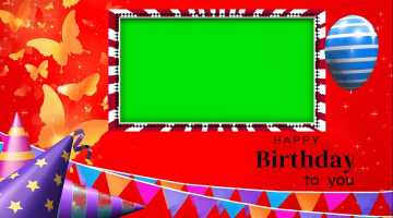 生日素材--绿屏和背景-35款