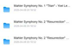 马勒交响曲全集13CD