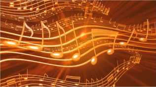 视频素材-音符前背景-24款