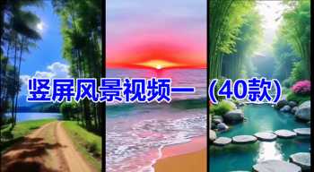 竖屏风景视频一（1-40款）