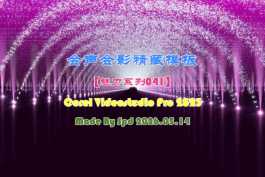 会声会影模板【退休情怀038】