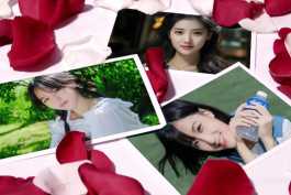 2026第137重发   炫彩仿AE花瓣特效婚礼写真集