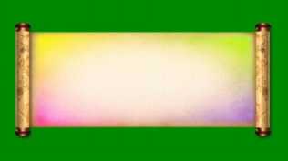 绿屏素材-卷轴-25款50多幅