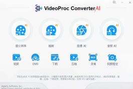 视频转换软件 VideoProc Converter AI v8.10.0414 多语便携版