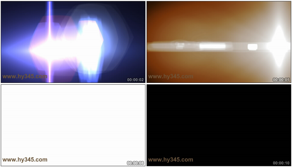 11款闪耀刺眼的电影级转场特效视频素材