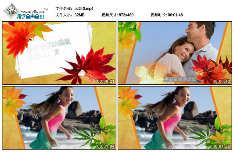 浪漫炎夏清凉模板