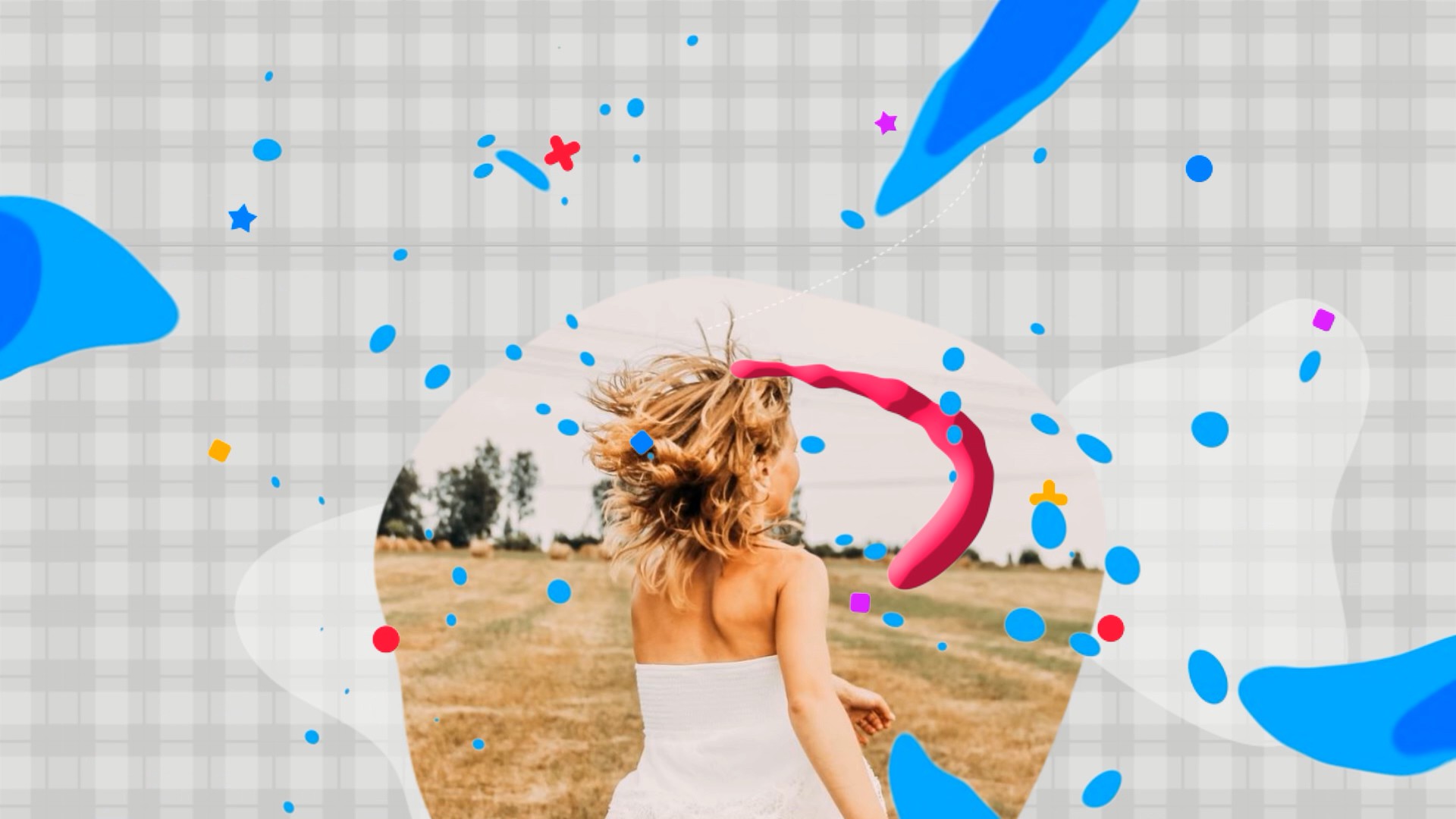 活力彩色水墨片头