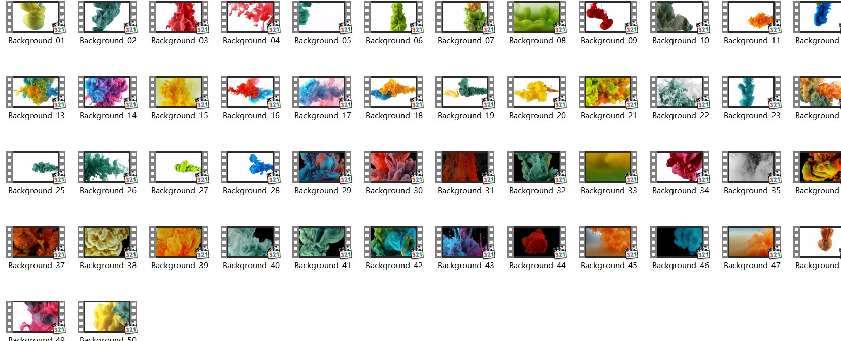 自购高档商用彩色水墨特效4K视频素材