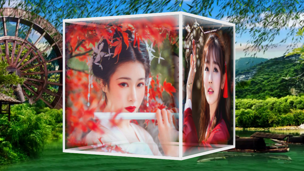 G滤镜立方体旋转