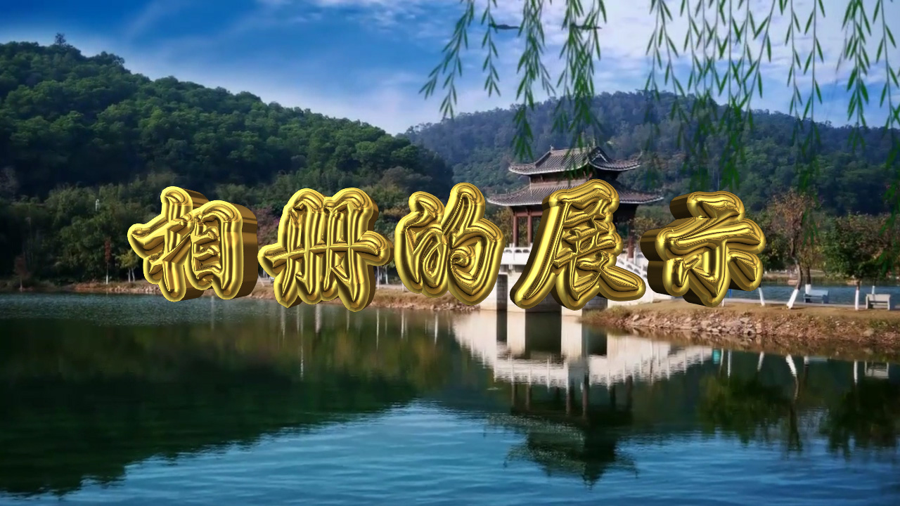 相册的展示