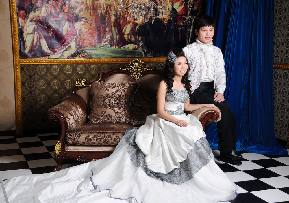 X2018 唯美清新粉色桃心爱情婚礼