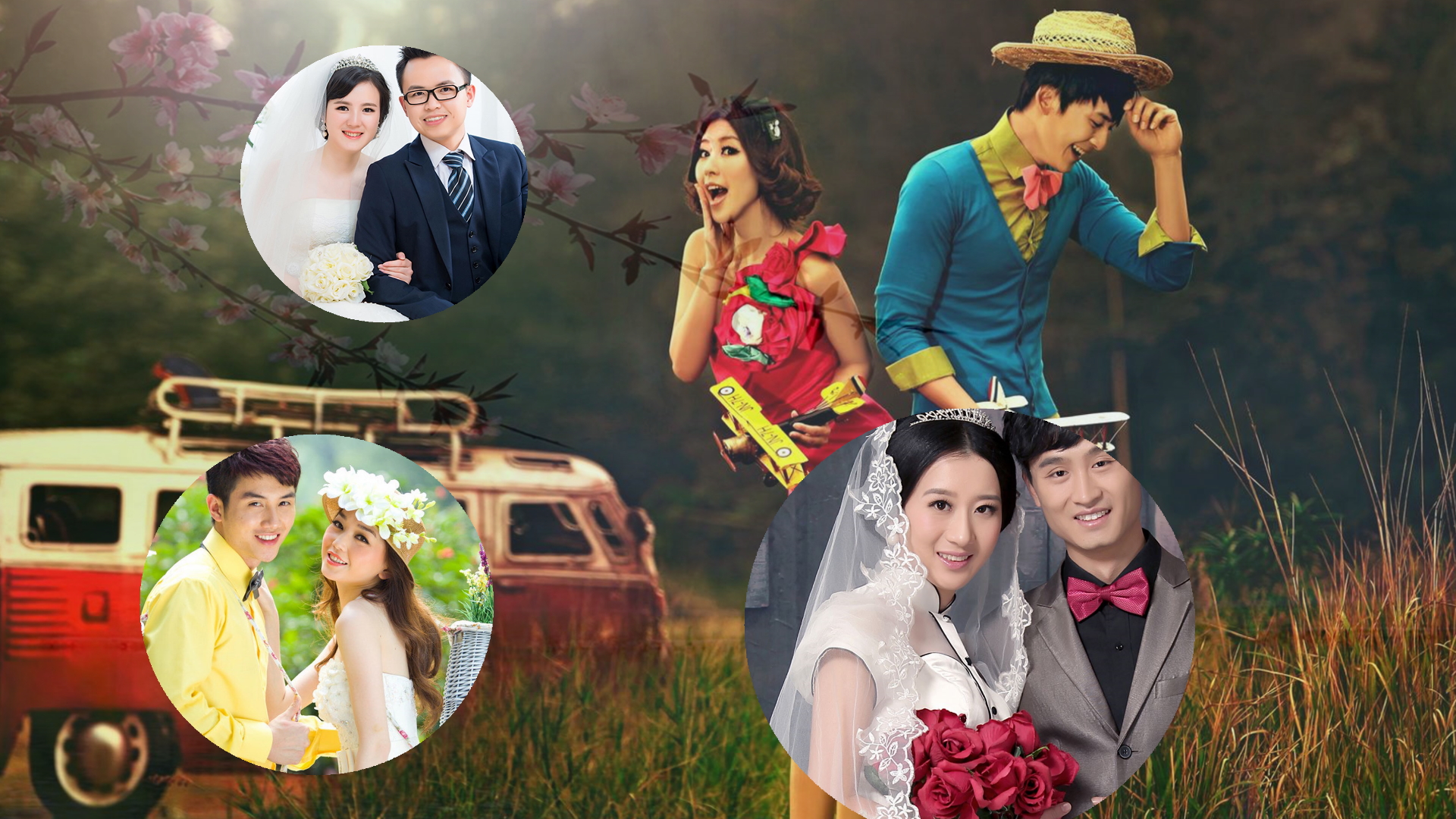 X2018 炫美时尚浪漫婚庆婚恋 写真《阿哥阿妹相爱到永久》P