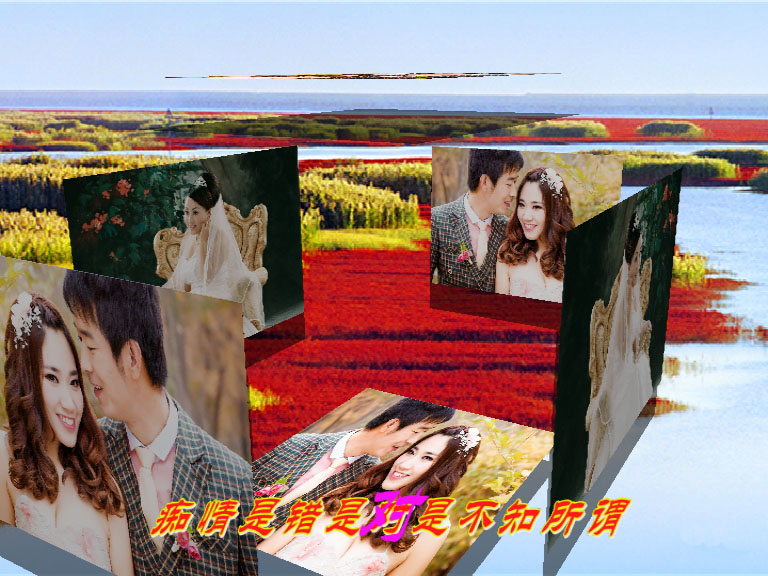 X2018 好莱坞经典婚礼相册《情深深 意蒙蒙》