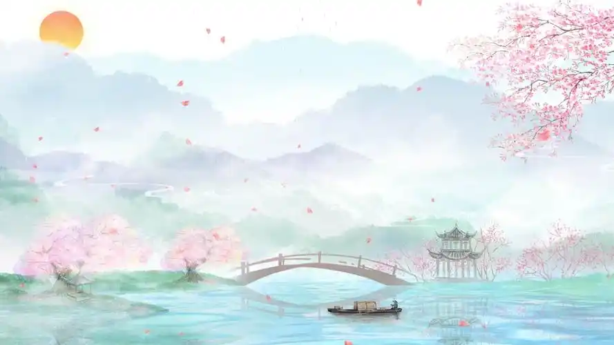 短视频热门素材——江南古风风景视频