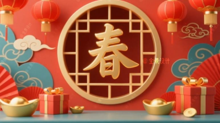 2026喜庆马年背景视频素材-1