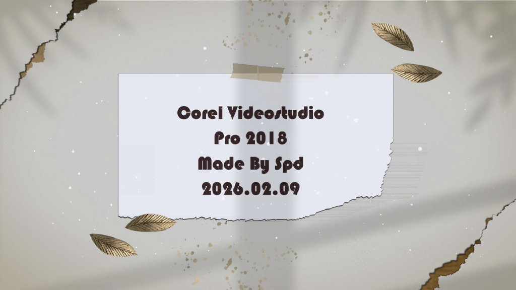 会声会影模板【难忘的行程046】